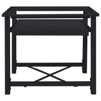 Produktbild för Tvättmaskin Pedestal Svart 60 x 56 x 52 cm Stål