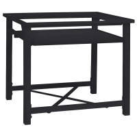 Produktbild för Tvättmaskin Pedestal Svart 60 x 56 x 52 cm Stål