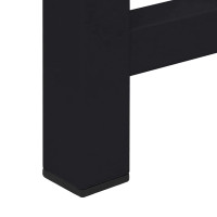 Produktbild för Tvättmaskin Pedestal Svart 60 x 56 x 52 cm Stål