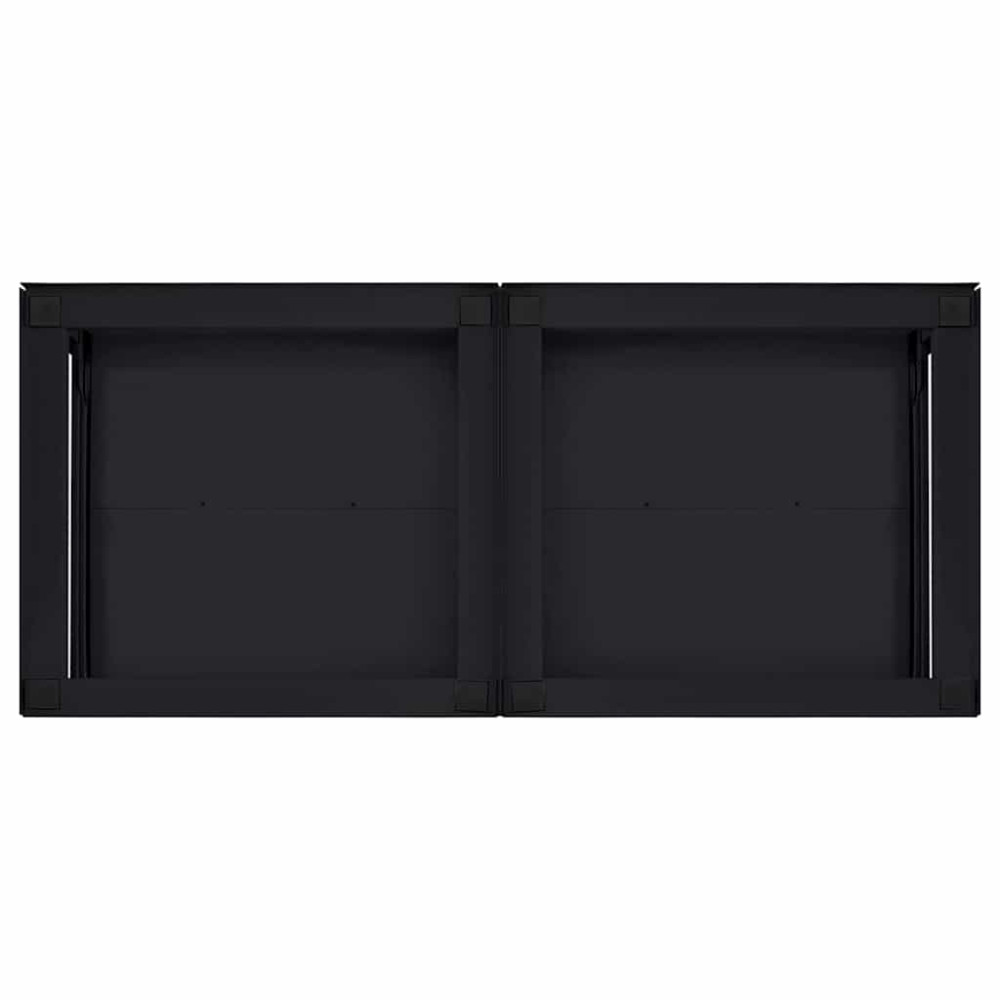 Produktbild för Tvättmaskin Pedestal 2 pcs Svart 120 x 56 x 52 cm Stål