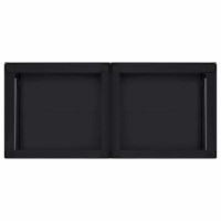 Produktbild för Tvättmaskin Pedestal 2 pcs Svart 120 x 56 x 52 cm Stål