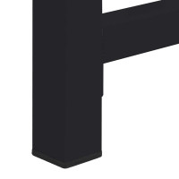 Produktbild för Tvättmaskin Pedestal 2 pcs Svart 120 x 56 x 52 cm Stål