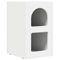 Produktbild för Sängbord 2 pcs Vit 29,5 x 33,5 x 50 cm Konstruerat trä