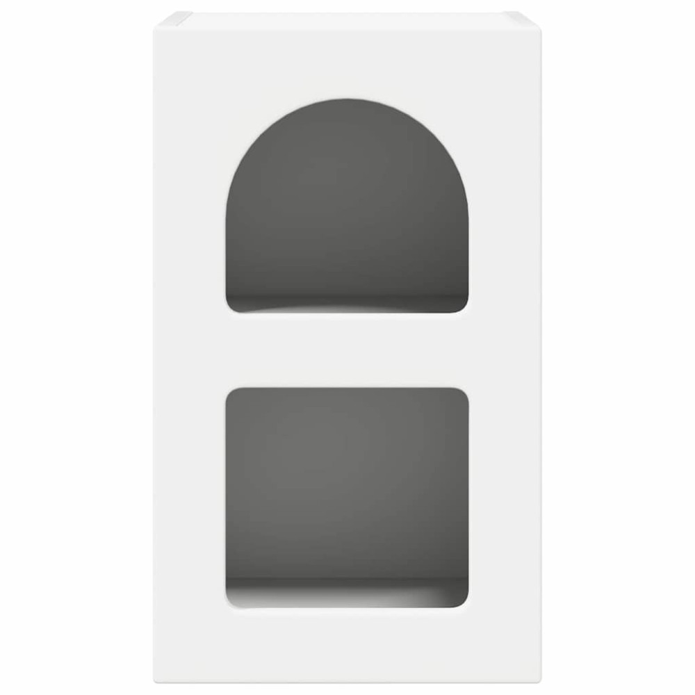 Produktbild för Sängbord 2 pcs Vit 29,5 x 33,5 x 50 cm Konstruerat trä