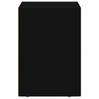 Produktbild för Sängbord Svart 29,5 x 33,5 x 50 cm Konstruerat trä