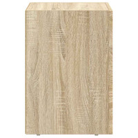 Produktbild för Sängbord Sonoma-ek 29,5 x 33,5 x 50 cm Konstruerat trä