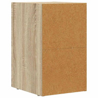 Produktbild för Sängbord Sonoma-ek 29,5 x 33,5 x 50 cm Konstruerat trä