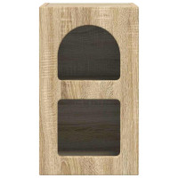 Produktbild för Sängbord 2 pcs Sonoma-ek 29,5 x 33,5 x 50 cm Konstruerat trä