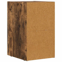 Produktbild för Sängbord 2 pcs Rökt ek 29,5 x 33,5 x 50 cm Konstruerat trä