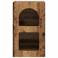 Produktbild för Sängbord 2 pcs Gammalt trä 29,5 x 33,5 x 50 cm Konstruerat trä