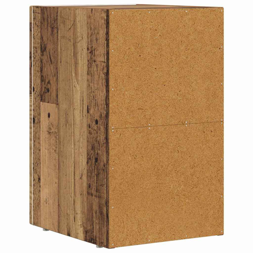 Produktbild för Sängbord 2 pcs Gammalt trä 29,5 x 33,5 x 50 cm Konstruerat trä