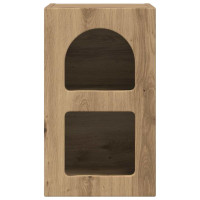 Produktbild för Sängbord ELST Artisan Ek 29,5 x 33,5 x 50 cm Konstruerat trä