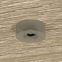 Produktbild för Sängbord ELST 2 st Sonoma-ek 40 x 35 x 50 cm Konstruerat trä