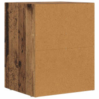 Produktbild för Sängbord Gammalt trä 40 x 35 x 50 cm Konstruerat trä