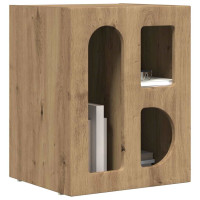 Produktbild för Sängbord 2 pcs Artisan Ek 40 x 35 x 50 cm Konstruerat trä