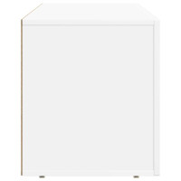 Produktbild för TV-skåp ELST 100 x 35 x 40 cm Vit Konstruerat trä