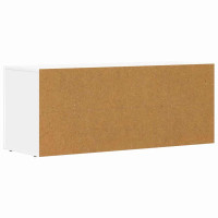 Produktbild för TV-skåp ELST 100 x 35 x 40 cm Vit Konstruerat trä