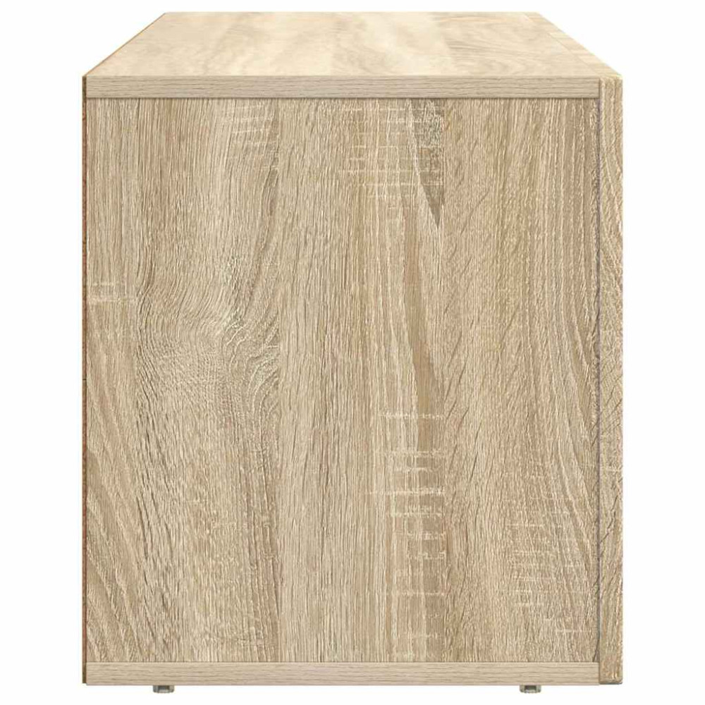 Produktbild för TV-skåp ELST 100 x 35 x 40 cm Sonoma-ek Konstruerat trä