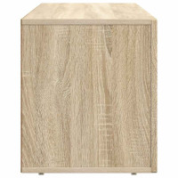 Produktbild för TV-skåp ELST 100 x 35 x 40 cm Sonoma-ek Konstruerat trä