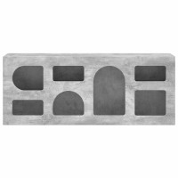 Produktbild för TV-skåp ELST 100 x 35 x 40 cm Betonggrå Konstruerat trä