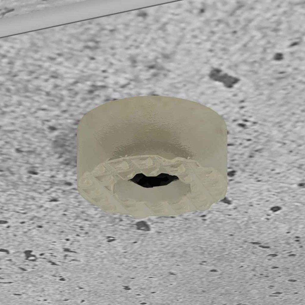 Produktbild för TV-skåp ELST 100 x 35 x 40 cm Betonggrå Konstruerat trä