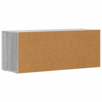 Produktbild för TV-skåp ELST 100 x 35 x 40 cm Grå Sonoma Konstruerat trä