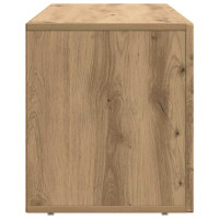 Produktbild för TV-skåp ELST 100 x 35 x 40 cm Artisan Ek Konstruerat trä