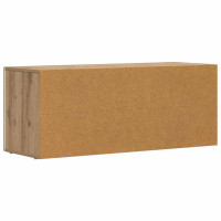 Produktbild för TV-skåp ELST 100 x 35 x 40 cm Artisan Ek Konstruerat trä