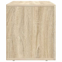 Produktbild för TV-skåp ELST 80 x 35 x 40 cm Sonoma-ek Konstruerat trä
