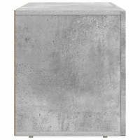 Produktbild för TV-skåp ELST 80 x 35 x 40 cm Betonggrå Konstruerat trä
