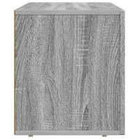 Produktbild för TV-skåp ELST 80 x 35 x 40 cm Grå Sonoma Konstruerat trä