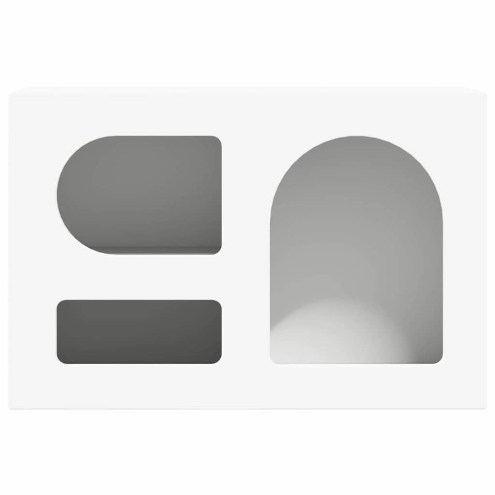 Produktbild för TV-skåp ELST 60 x 35 x 40 cm Vit Konstruerat trä