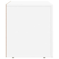 Produktbild för TV-skåp ELST 60 x 35 x 40 cm Vit Konstruerat trä