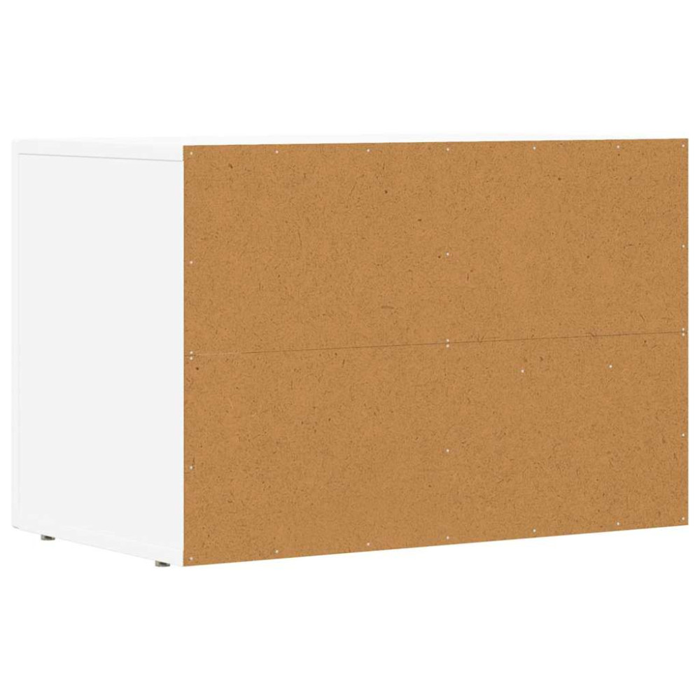 Produktbild för TV-skåp ELST 60 x 35 x 40 cm Vit Konstruerat trä