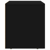 Produktbild för TV-skåp ELST 60 x 35 x 40 cm Svart Konstruerat trä