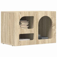 Produktbild för TV-skåp ELST 60 x 35 x 40 cm Sonoma-ek Konstruerat trä