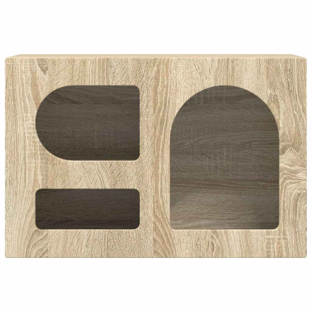 Produktbild för TV-skåp ELST 60 x 35 x 40 cm Sonoma-ek Konstruerat trä