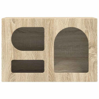 Produktbild för TV-skåp ELST 60 x 35 x 40 cm Sonoma-ek Konstruerat trä
