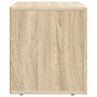 Produktbild för TV-skåp ELST 60 x 35 x 40 cm Sonoma-ek Konstruerat trä