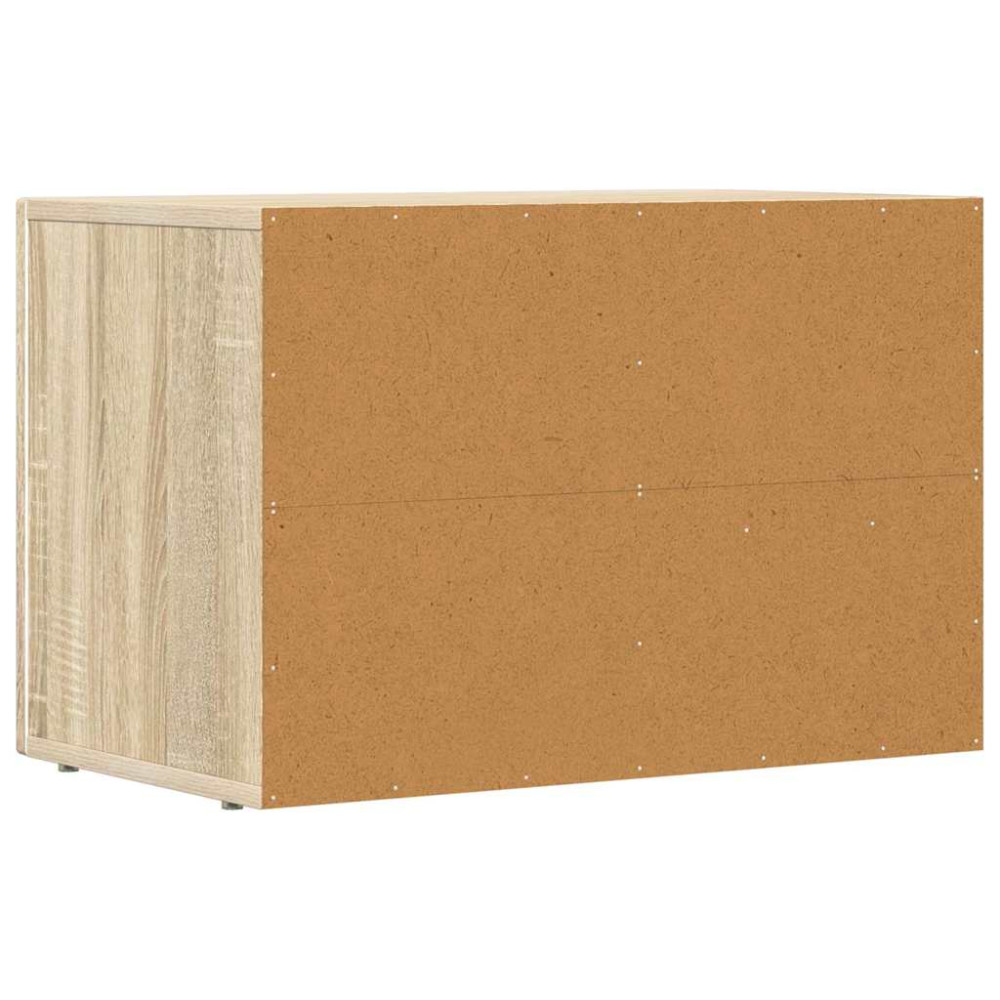 Produktbild för TV-skåp ELST 60 x 35 x 40 cm Sonoma-ek Konstruerat trä