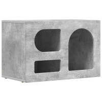 Produktbild för TV-skåp ELST 60 x 35 x 40 cm Betonggrå Konstruerat trä