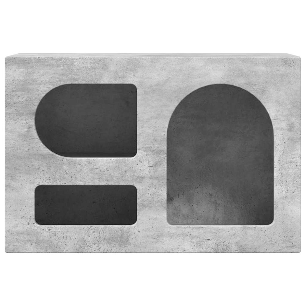 Produktbild för TV-skåp ELST 60 x 35 x 40 cm Betonggrå Konstruerat trä