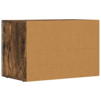 Produktbild för TV-skåp ELST 60 x 35 x 40 cm Rökt ek Konstruerat trä