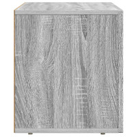 Produktbild för TV-skåp ELST 60 x 35 x 40 cm Grå Sonoma Konstruerat trä