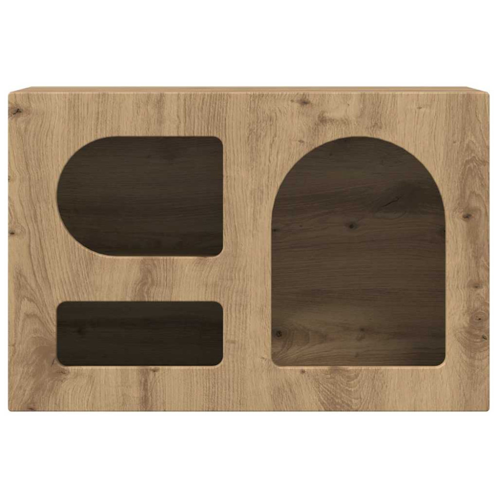 Produktbild för TV-skåp ELST 60 x 35 x 40 cm Artisan Ek Konstruerat trä