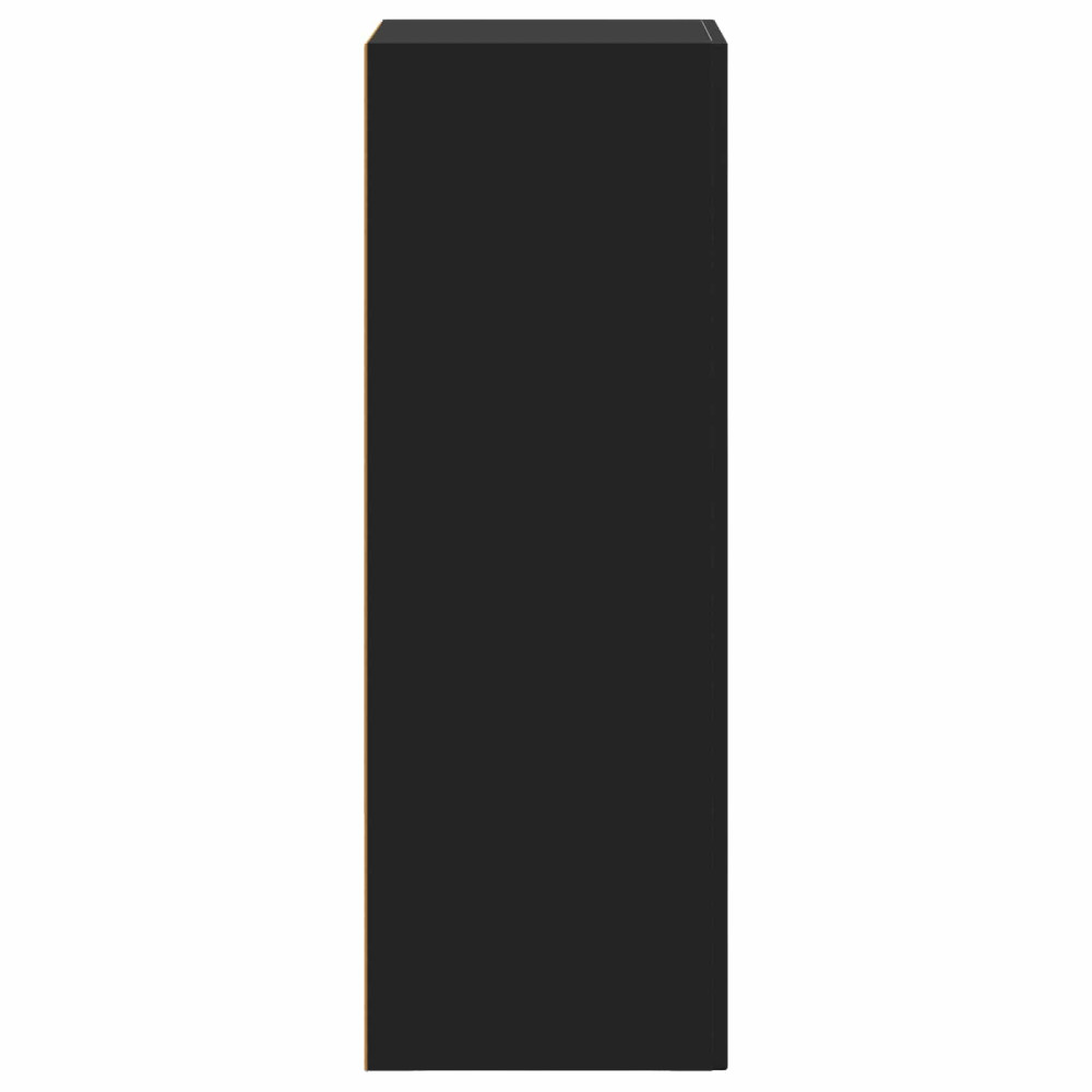 Produktbild för Sideboard ELST Svart 40 x 35 x 100,5 cm Konstruerat trä