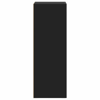 Produktbild för Sideboard ELST Svart 40 x 35 x 100,5 cm Konstruerat trä