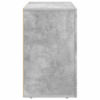 Produktbild för Sideboard ELST Betonggrå 80,5 x 35 x 59 cm Konstruerat trä