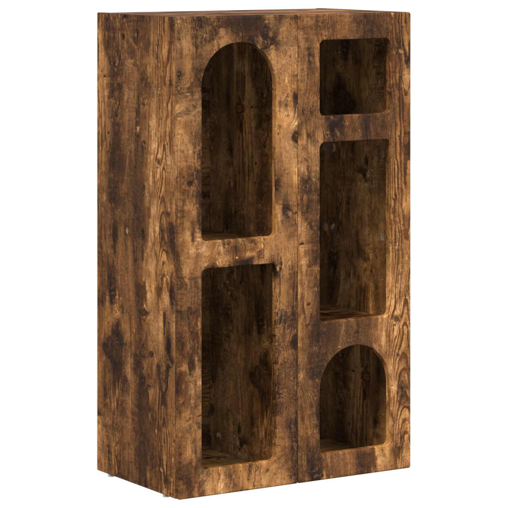 Produktbild för Sideboard Rökt ek 59 x 35 x 100,5 cm Konstruerat trä