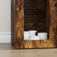 Produktbild för Sideboard Rökt ek 59 x 35 x 100,5 cm Konstruerat trä